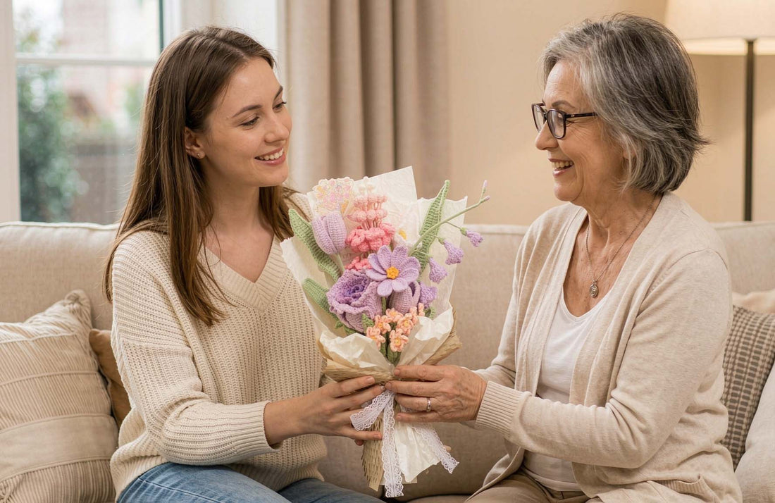 Häkelblumen als Geschenk: Warum handgemachte Blumen so besonders sind